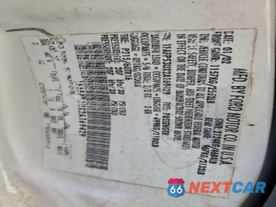 Zdjęcie 12 z 14 samochodu: 2002 FORD TAURUS SE VIN:1FAFP53UX2A169429 - miniatura