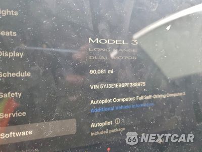 Zdjęcie 9 z 13 samochodu: 2023 TESLA MODEL 3 VIN:5YJ3E1EB6PF388975 - miniatura
