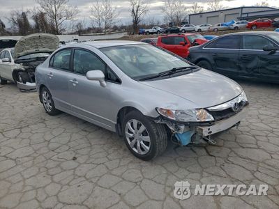 Czwarte zdjęcie samochodu z boku: 2010 HONDA CIVIC LX VIN:19XFA1F55AE085412 - miniatura