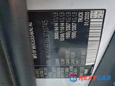 Zdjęcie 13 z 13 samochodu: 2020 MERCEDES-BENZ METRIS VIN:W1YV0BEY6L3710745 - miniatura