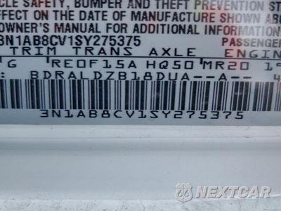 Zdjęcie 12 z 12 samochodu: 2025 NISSAN SENTRA SV VIN:3N1AB8CV1SY275375 - miniatura