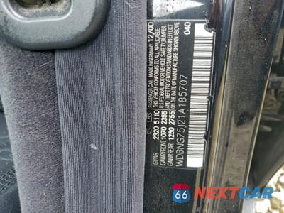 Zdjęcie 12 z 12 samochodu: 2001 MERCEDES-BENZ S 500 VIN:WDBNG75J21A185707 - miniatura