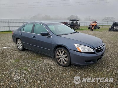 Czwarte zdjęcie samochodu z boku: 2007 HONDA ACCORD EX VIN:1HGCM66807A023012 - miniatura
