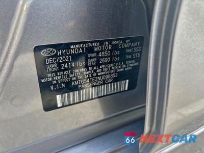 Zdjęcie 10 z 11 samochodu: 2022 GENESIS G70 BASE VIN:KMTG54TE2NU098853 - miniatura