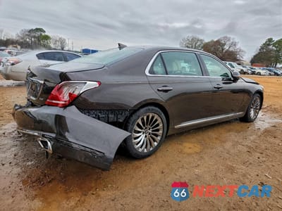 Trzecie zdjęcie samochodu z tyłu: 2017 GENESIS G90 PREMIUM VIN:KMHG34JAXHU026688 - miniatura