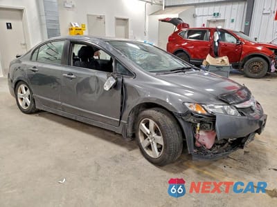 Czwarte zdjęcie samochodu z boku: 2009 HONDA CIVIC LX-S VIN:2HGFA16619H104256 - miniatura