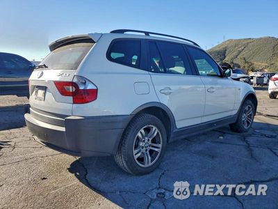 Trzecie zdjęcie samochodu z tyłu: 2004 BMW X3 3.0I VIN:WBXPA93444WA65635 - miniatura