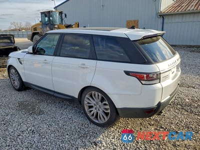 Drugie zdjęcie samochodu z przodu: 2016 LAND ROVER RANGE ROVER SPORT HSE VIN:SALWR2VF1GA546599 - miniatura