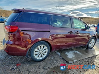 Trzecie zdjęcie samochodu z tyłu: 2016 KIA SEDONA EX VIN:KNDMC5C19G6128691 - miniatura