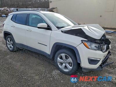 Czwarte zdjęcie samochodu z boku: 2021 JEEP COMPASS LATITUDE VIN:3C4NJDBB7MT562575 - miniatura
