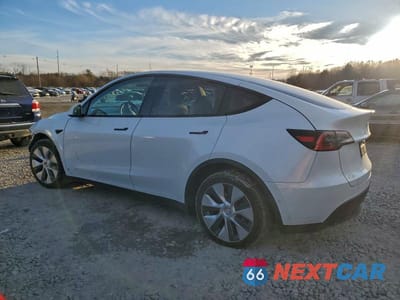 Drugie zdjęcie samochodu z przodu: 2021 TESLA MODEL Y VIN:5YJYGDEE1MF137255 - miniatura