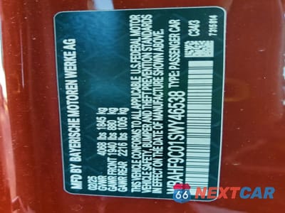 Zdjęcie 12 z 14 samochodu: 2025 BMW Z4 M40I VIN:WBAHF9C01SWY46538 - miniatura