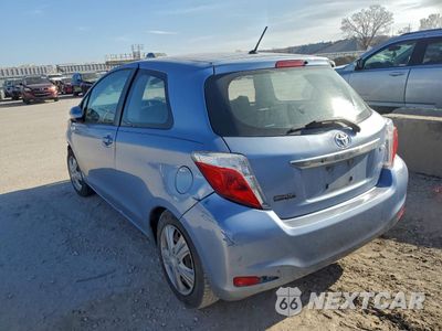 Drugie zdjęcie samochodu z przodu: 2014 TOYOTA YARIS VIN:VNKJTUD35EA012662 - miniatura