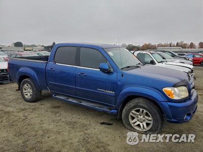 Czwarte zdjęcie samochodu z boku: 2005 TOYOTA TUNDRA DOUBLE CAB LIMITED VIN:5TBDT48185S488771 - miniatura