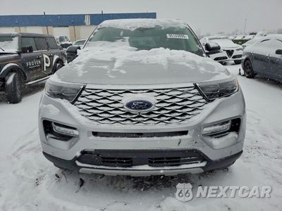 Piąte zdjęcie samochodu w środku: 2020 FORD EXPLORER PLATINUM VIN:1FM5K8HC0LGC08447 - miniatura