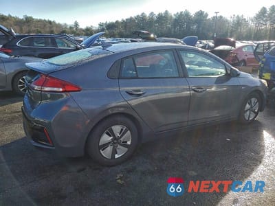 Trzecie zdjęcie samochodu z tyłu: 2019 HYUNDAI IONIQ BLUE VIN:KMHC65LC2KU174691 - miniatura