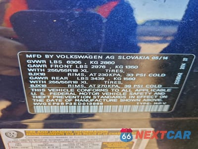 Zdjęcie 13 z 15 samochodu: 2014 VOLKSWAGEN TOUAREG V6 TDI VIN:WVGEP9BP3ED013868 - miniatura