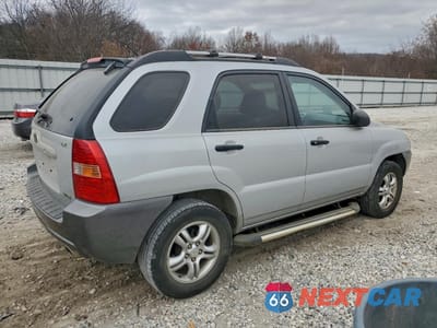 Trzecie zdjęcie samochodu z tyłu: 2008 KIA SPORTAGE EX VIN:KNDJF723687490708 - miniatura