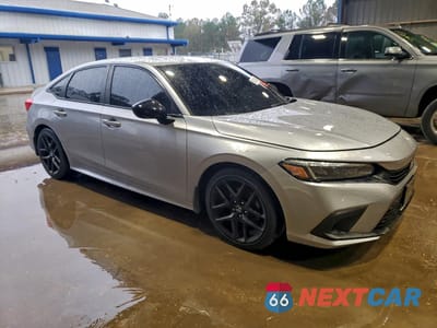 Czwarte zdjęcie samochodu z boku: 2023 HONDA CIVIC SPORT VIN:2HGFE2F50PH511998 - miniatura