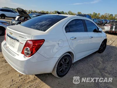 Trzecie zdjęcie samochodu z tyłu: 2013 CHEVROLET SONIC LT VIN:1G1JC5SBXD4198486 - miniatura