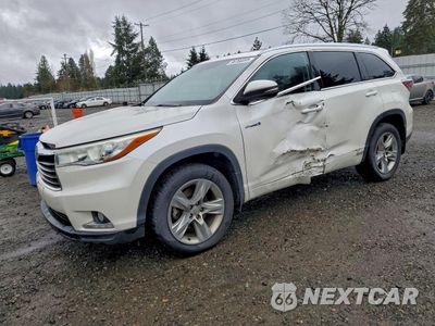 2015 TOYOTA HIGHLANDER HYBRID LIMITED 5TDDCRFHXFS012740 - główne zdjęcie licytacji z USA - miniatura