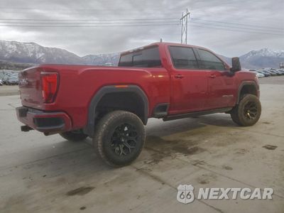 Trzecie zdjęcie samochodu z tyłu: 2021 GMC SIERRA K3500 AT4 VIN:1GT49VEY1MF186931 - miniatura