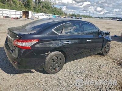 Trzecie zdjęcie samochodu z tyłu: 2015 NISSAN SENTRA S VIN:3N1AB7AP6FY270418 - miniatura