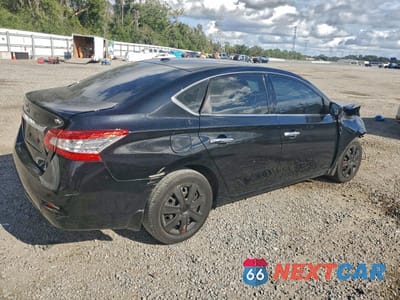 Trzecie zdjęcie samochodu z tyłu: 2015 NISSAN SENTRA S VIN:3N1AB7AP6FY270418 - miniatura