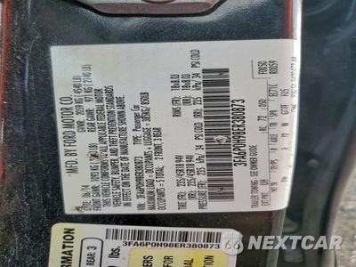 Zdjęcie 12 z 14 samochodu: 2014 FORD FUSION SE VIN:3FA6P0H98ER380873 - miniatura