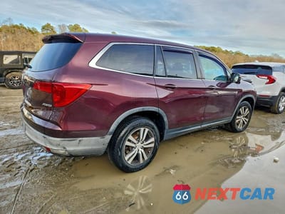 Trzecie zdjęcie samochodu z tyłu: 2017 HONDA PILOT EXL VIN:5FNYF6H5XHB001447 - miniatura