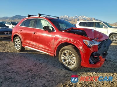 Czwarte zdjęcie samochodu z boku: 2024 AUDI Q3 PREMIUM S LINE 45 VIN:WA1DECF34R1054750 - miniatura