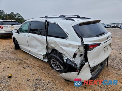 Drugie zdjęcie samochodu z przodu: 2022 TOYOTA SIENNA XLE VIN:5TDYRKEC8NS130524 - miniatura