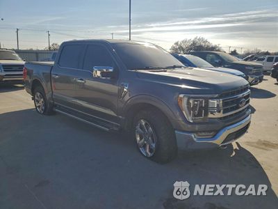 Czwarte zdjęcie samochodu z boku: 2021 FORD F150 SUPERCREW VIN:1FTFW1E51MFC03629 - miniatura