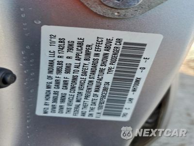 Zdjęcie 12 z 14 samochodu: 2012 HONDA CIVIC LX VIN:19XFB2F59CE388134 - miniatura