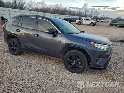 Czwarte zdjęcie samochodu z boku: 2019 TOYOTA RAV4 XSE VIN:JTMEWRFV0KD503308 - miniatura