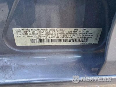Zdjęcie 23 z 24 samochodu: 2007 VOLKSWAGEN JETTA WOLFSBURG VIN:3VWEG71K67M058659 - miniatura