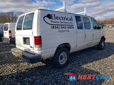 Trzecie zdjęcie samochodu z tyłu: 2004 FORD E250 UTILITY / SERVICE VAN VIN:1FTNE24WX4HB31882 - miniatura