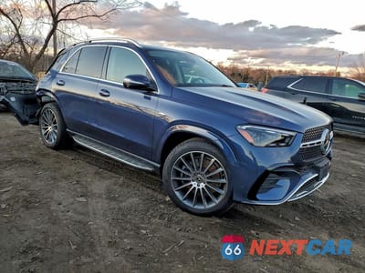 Czwarte zdjęcie samochodu z boku: 2025 MERCEDES-BENZ GLE 450E 4MATIC VIN:4JGFB4GB3SB439845 - miniatura