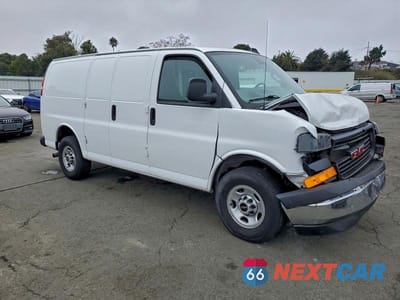 Czwarte zdjęcie samochodu z boku: 2024 GMC SAVANA DELIVERY VAN VIN:1GTW7AFP7R1103164 - miniatura