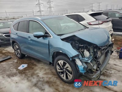 Czwarte zdjęcie samochodu z boku: 2015 HONDA CR-V TOURING VIN:5J6RM4H91FL109302 - miniatura