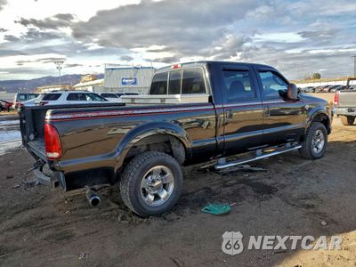 Trzecie zdjęcie samochodu z tyłu: 2004 FORD F250 SUPER DUTY VIN:1FTNW21P24EB55251 - miniatura