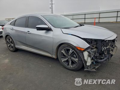 Czwarte zdjęcie samochodu z boku: 2019 HONDA CIVIC EX VIN:19XFC1F3XKE017780 - miniatura