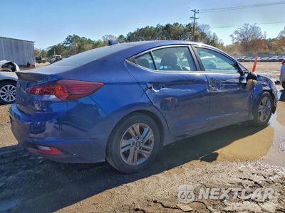 Trzecie zdjęcie samochodu z tyłu: 2019 HYUNDAI ELANTRA SEL VIN:5NPD84LF0KH419828 - miniatura