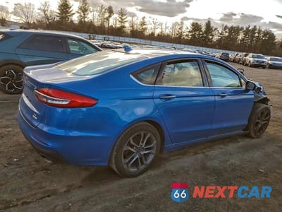 Trzecie zdjęcie samochodu z tyłu: 2020 FORD FUSION SEL VIN:3FA6P0CD1LR175078 - miniatura