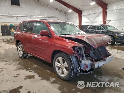 Czwarte zdjęcie samochodu z boku: 2010 TOYOTA HIGHLANDER LIMITED VIN:5TDDK3EH9AS029880 - miniatura