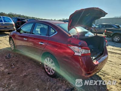 Drugie zdjęcie samochodu z przodu: 2015 NISSAN SENTRA S VIN:3N1AB7AP4FY320779 - miniatura