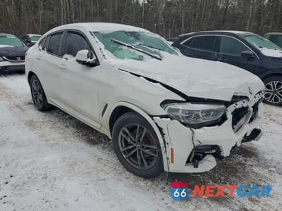 Czwarte zdjęcie samochodu z boku: 2020 BMW X4 XDRIVE30I VIN:5UX2V1C05L9B87796 - miniatura
