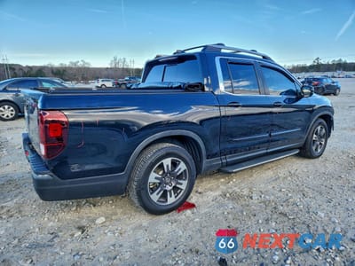 Trzecie zdjęcie samochodu z tyłu: 2019 HONDA RIDGELINE RTL VIN:5FPYK2F55KB008537 - miniatura