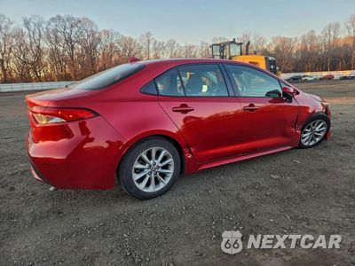 Trzecie zdjęcie samochodu z tyłu: 2020 TOYOTA COROLLA LE VIN:JTDHPRAE5LJ050694 - miniatura