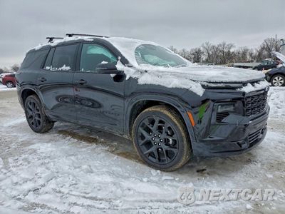 Czwarte zdjęcie samochodu z boku: 2025 CHEVROLET TRAVERSE RS VIN:1GNEVLRS1SJ308537 - miniatura